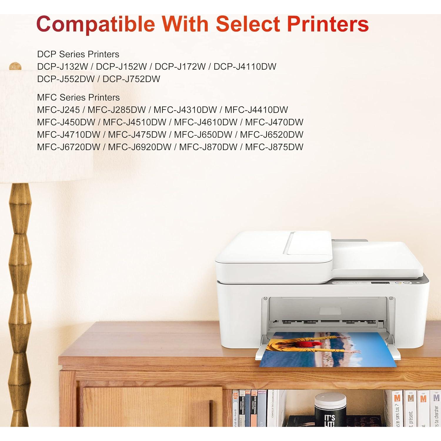 Cartucho de tinta ejet compatible Brother LC-103XL - Paquete 20