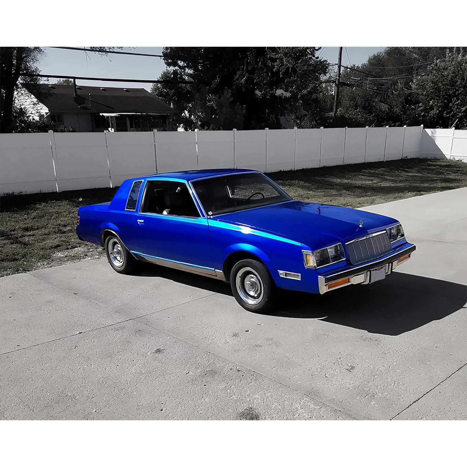 Vinilo Envoltura Adhesiva VViViD Liquid Metal Azul Oscuro 0.30m x 1.52m