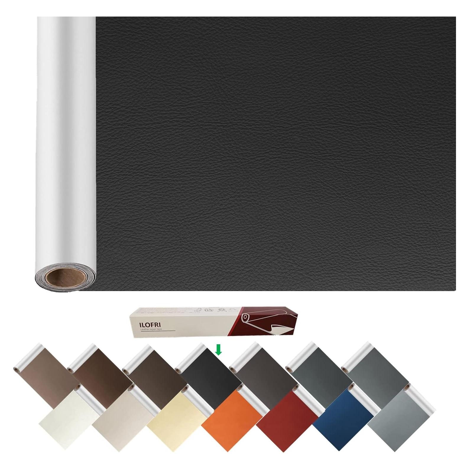 Parche de Reparación de Cuero ILOFRI 152x43 cm Autoadhesivo