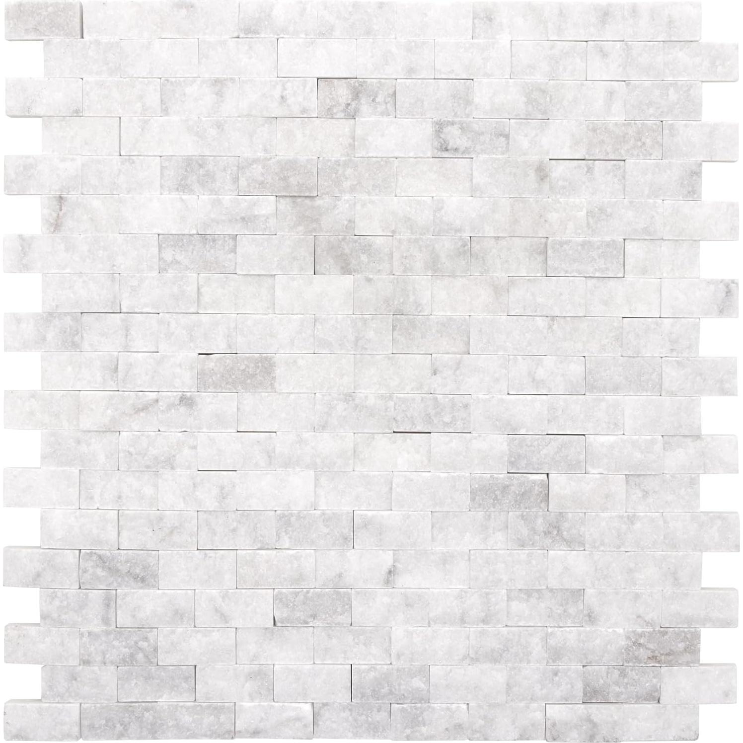 Azulejos de Mosaico Natural Autoadhesivos Sunwings 5 Hojas 0.385 m²