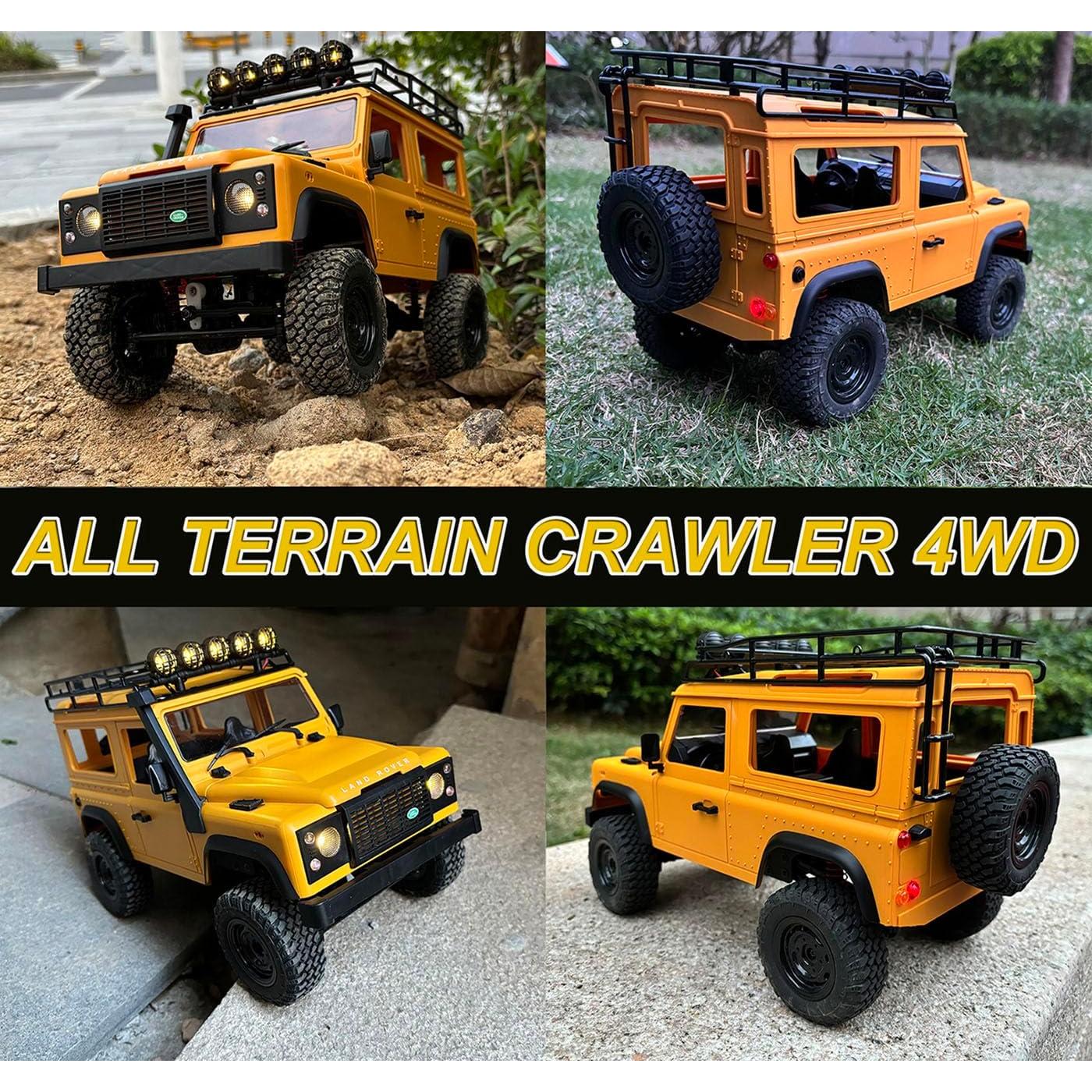 Camión RC Crawler 4x4 HLSFWDRIVE MN-98 Escala 1/12 Todo Terreno