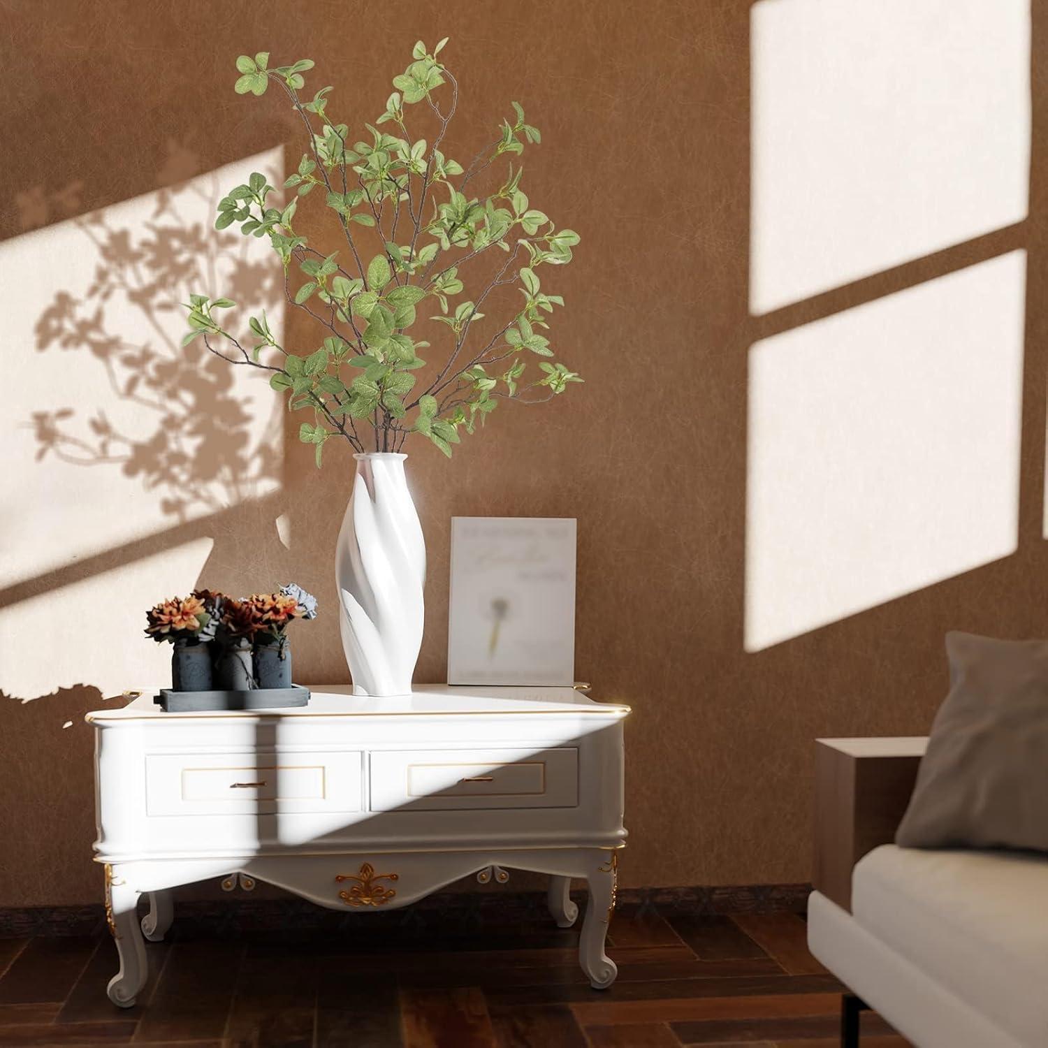 Ramas de Eucalipto Artificial Ruidazon 4 Pcs 101.6 cm Verde