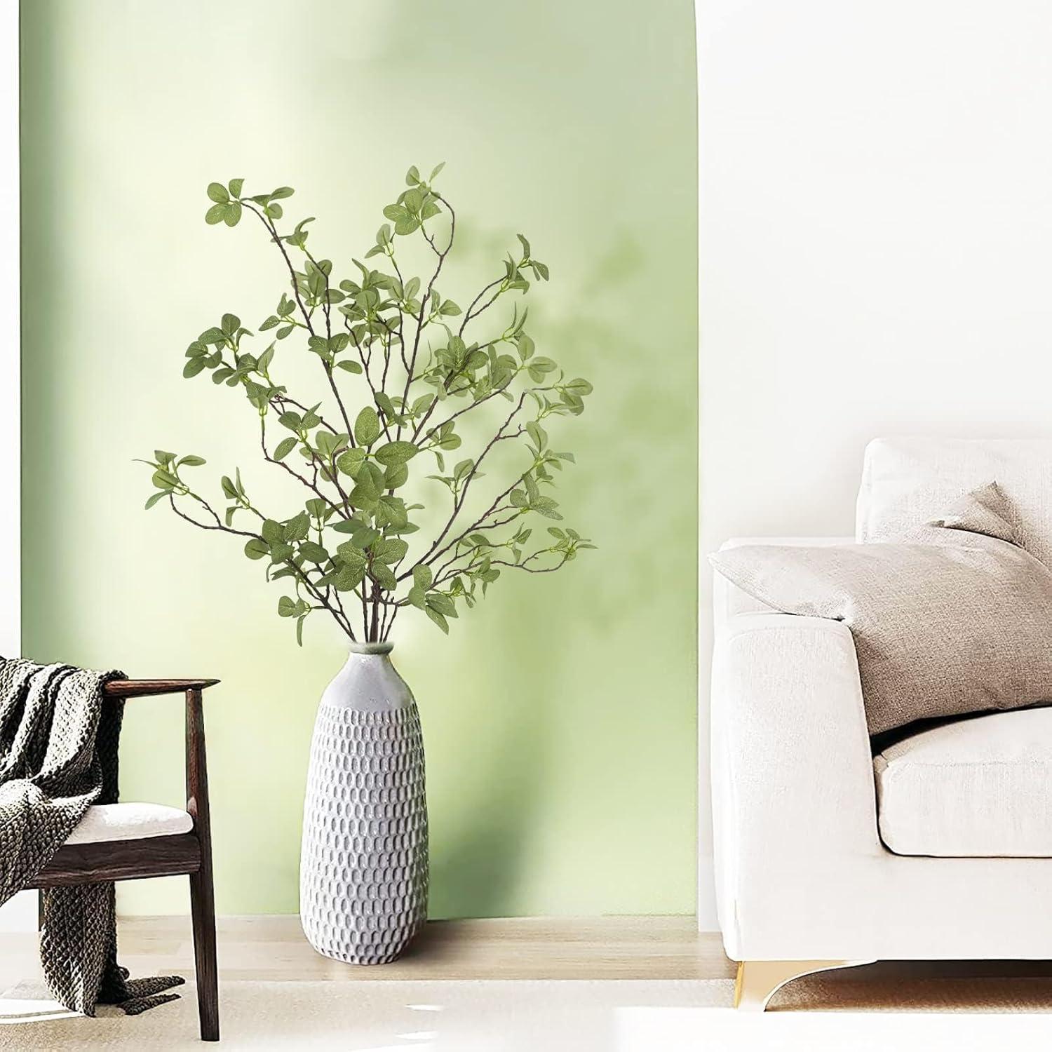 Ramas de Eucalipto Artificial Ruidazon 4 Pcs 101.6 cm Verde