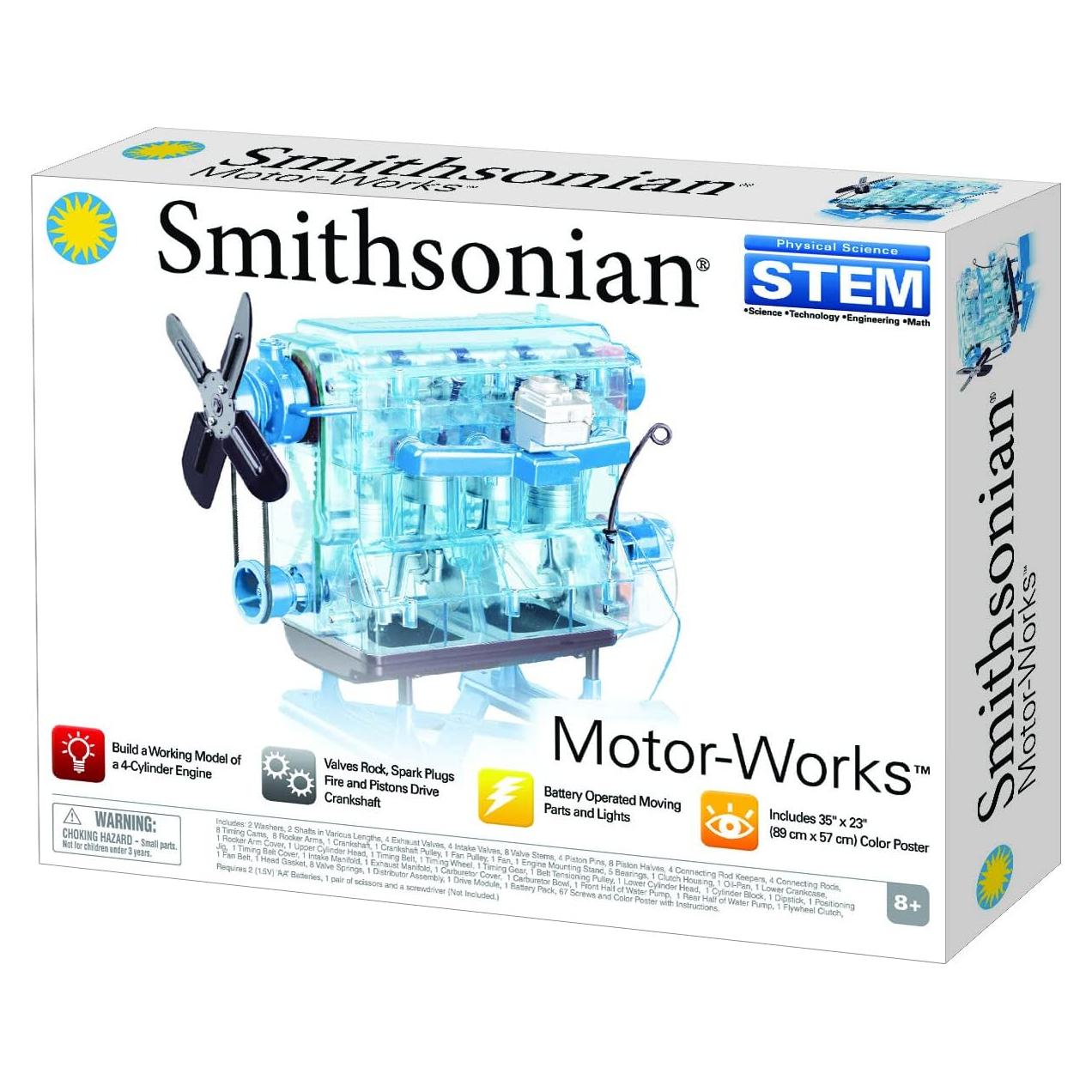 Smithsonian Motor-Works Blue, 15.0x11.0x2.0