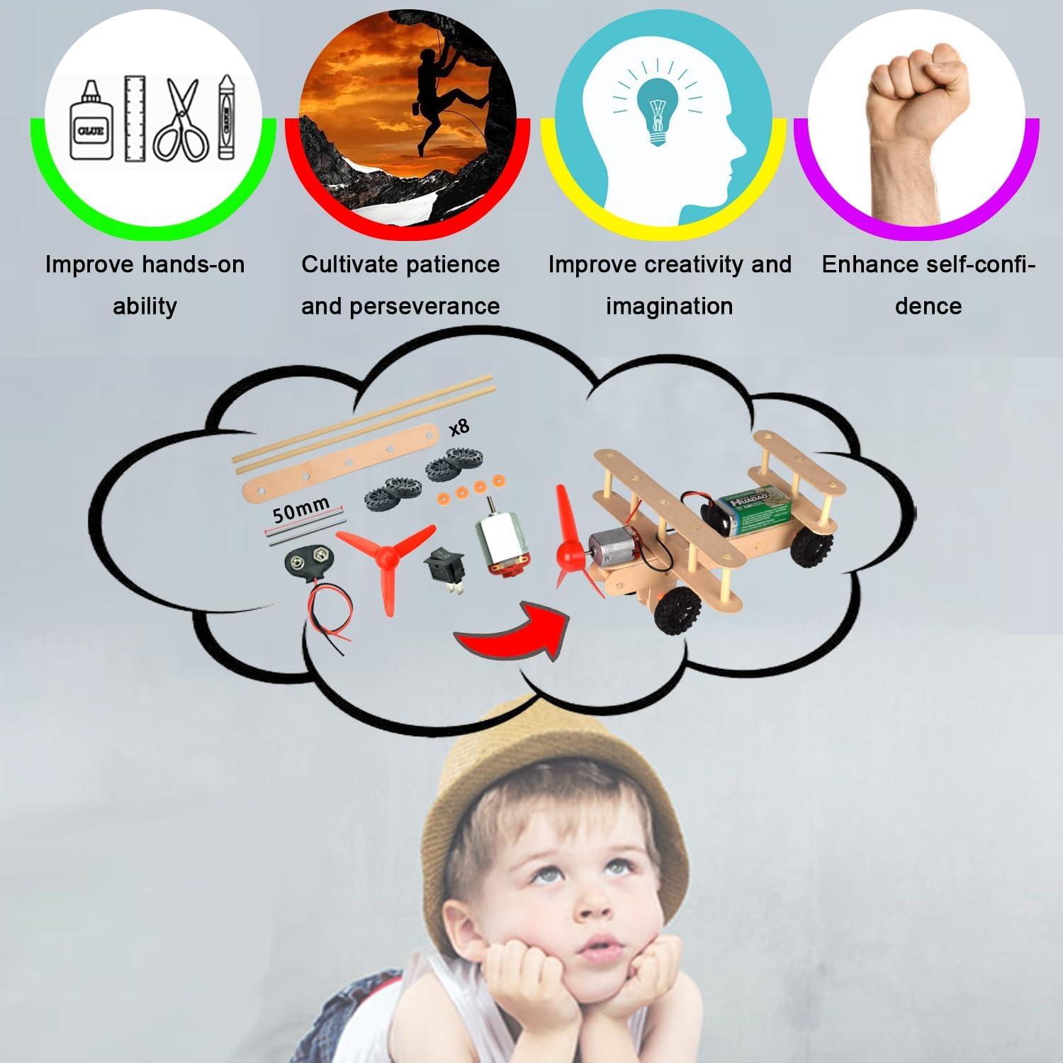 Kit de Motor Eléctrico EUDAX 465 Piezas STEM DIY