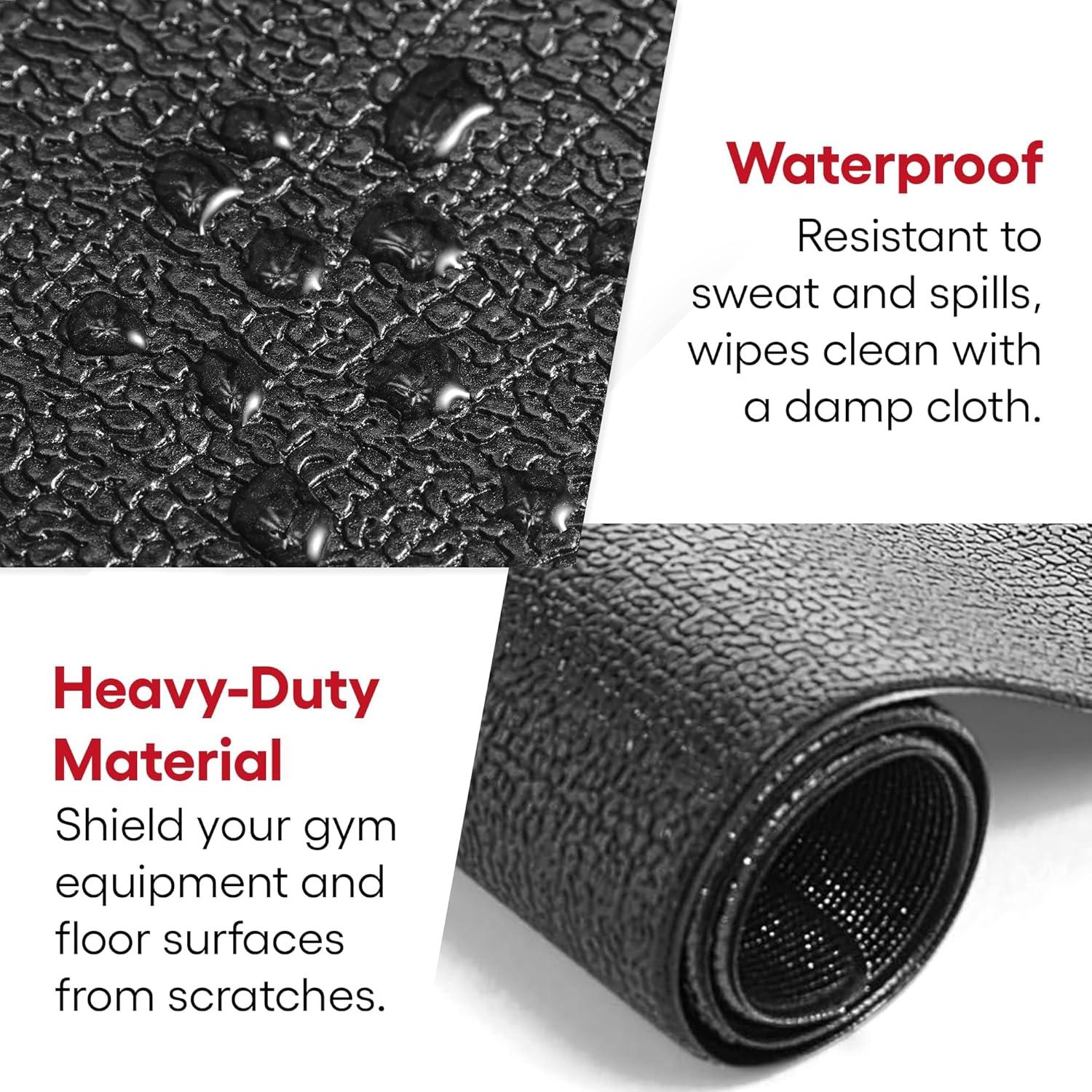 Mat de Ejercicio TrubliFit para Bicicleta Peloton 182x91cm