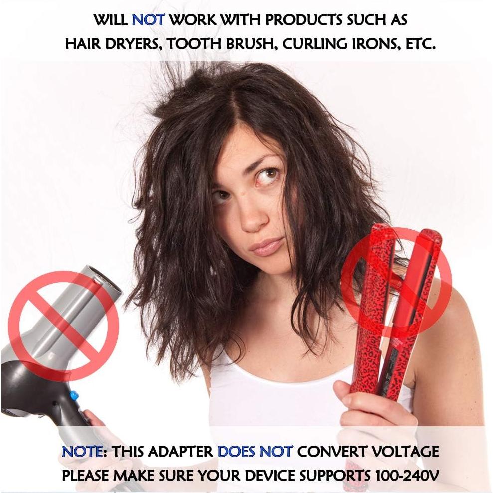 Adaptador de Viaje Ceptics Tipo M Sudáfrica con Doble USB