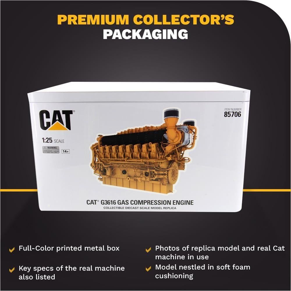 Diecast Masters G3616 Motor de Compresión Gas 1:25 Caterpillar