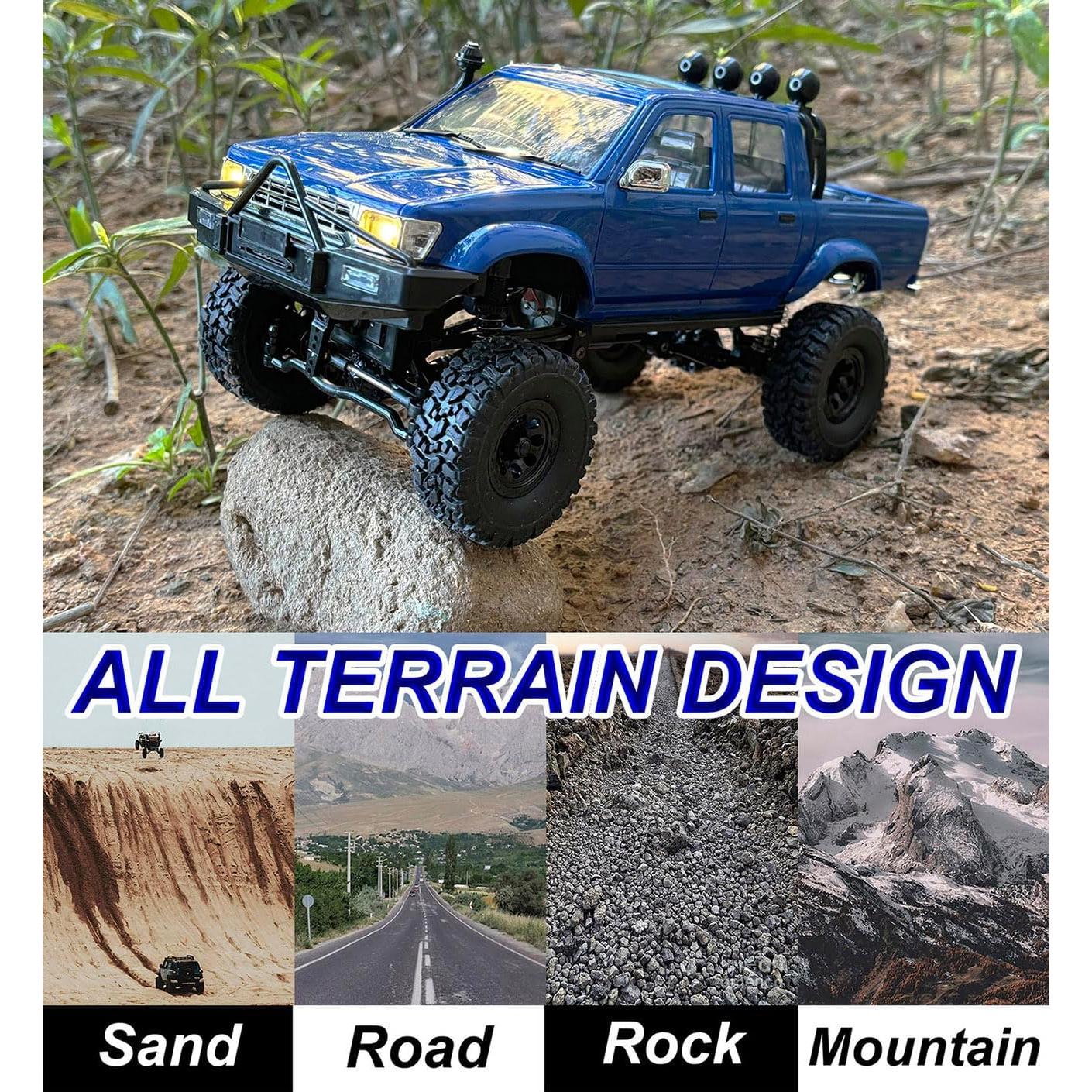 Camión RC WPL C64-1 4x4 Todo Terreno 1/16 RTR