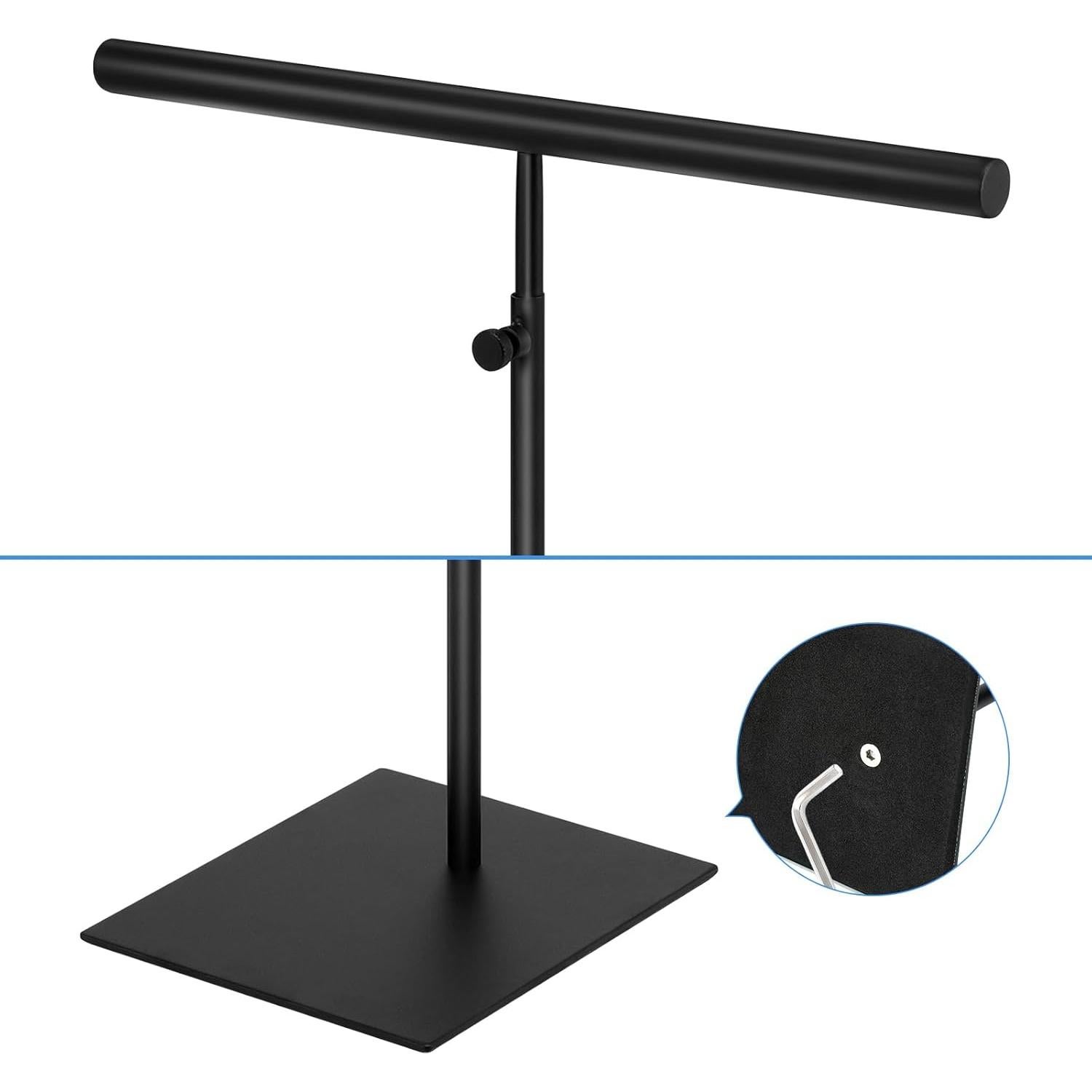 Soporte de Joyería Ajustable SHUNKAIZS 2 Piezas Acero Inoxidable