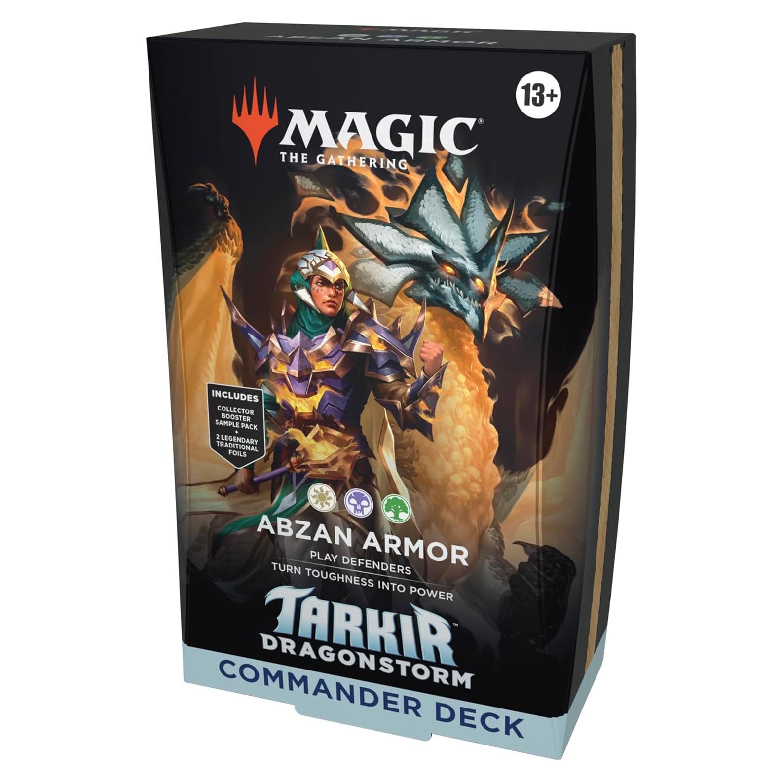 Mazo Commander Magic The Gathering Abzan Armor 100 cartas