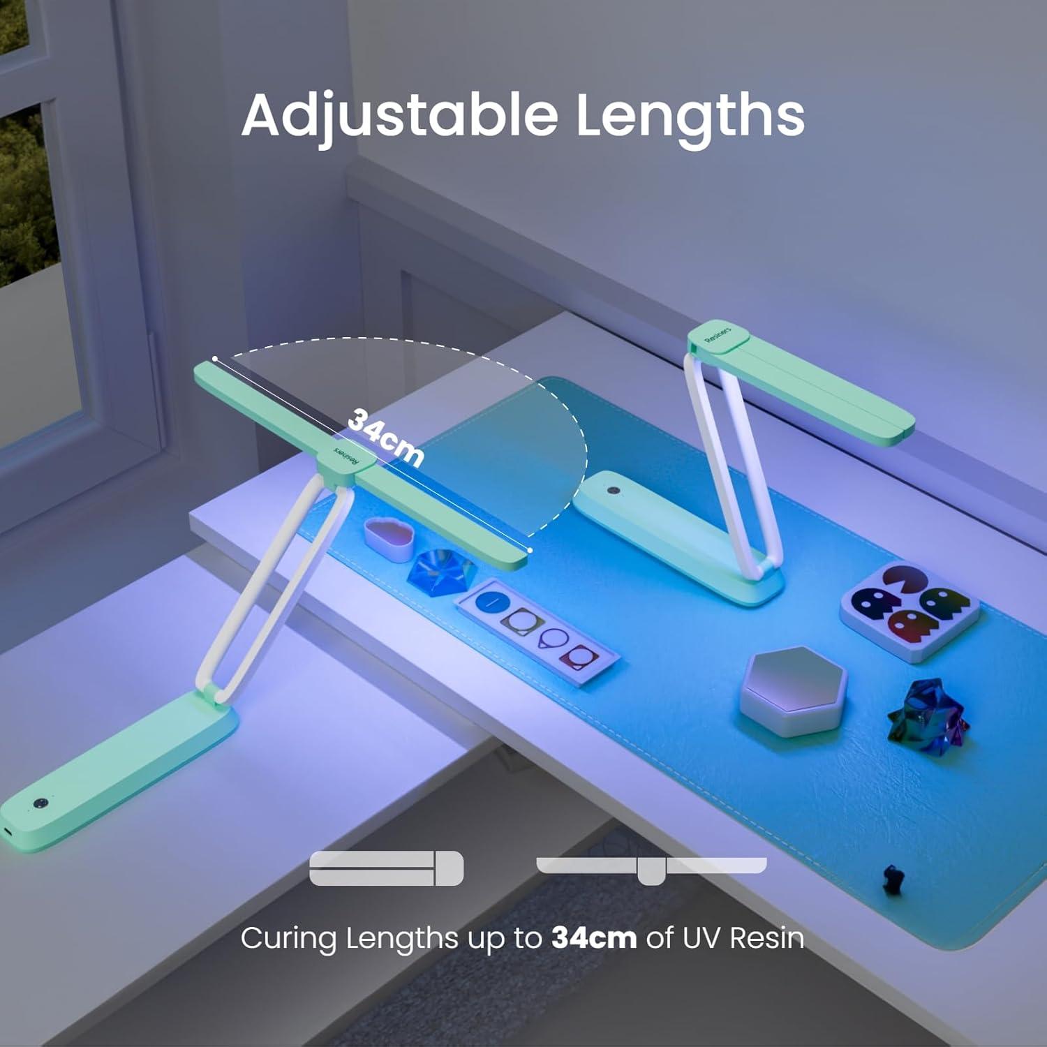 Luz UV Inalámbrica Resiners R-062E para Curado de Resina