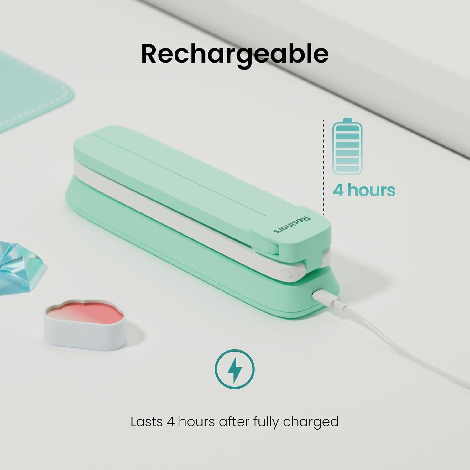 Luz UV Inalámbrica Resiners R-062E para Curado de Resina