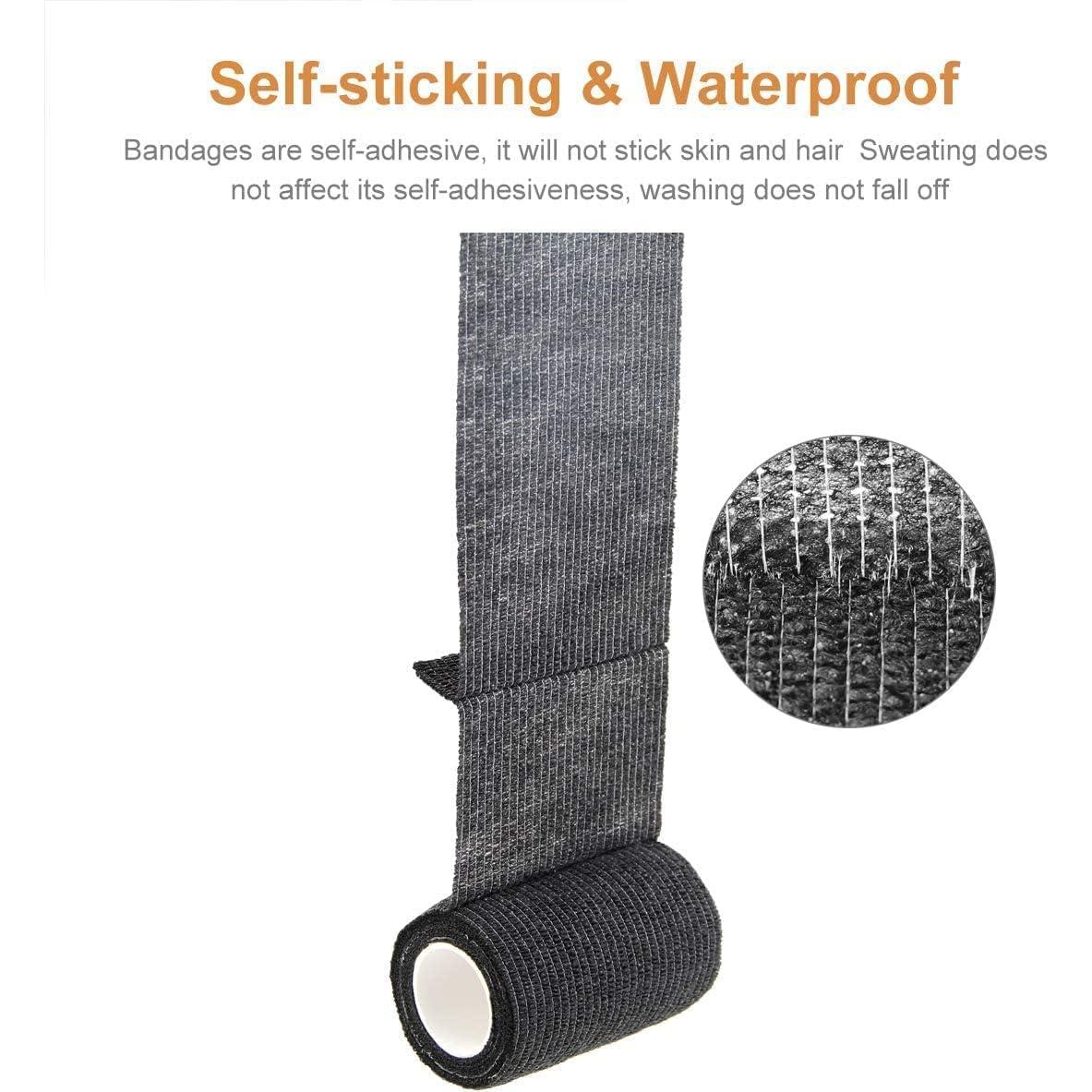 Cinta de agarre para tatuajes Autdor 6Pcs 5cm x 4.57m