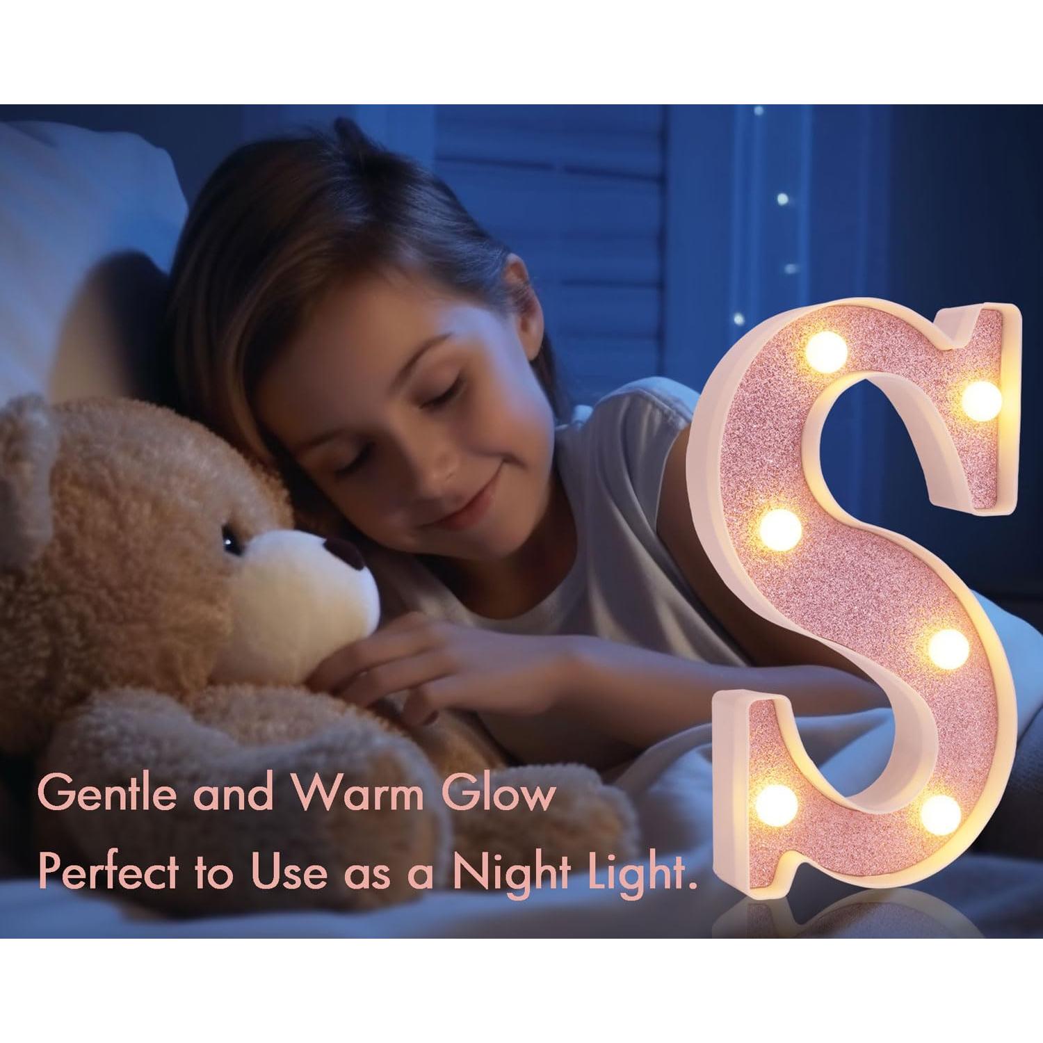 Letras Iluminadas LED DyingSwan Letra G 21.8 cm Rosa