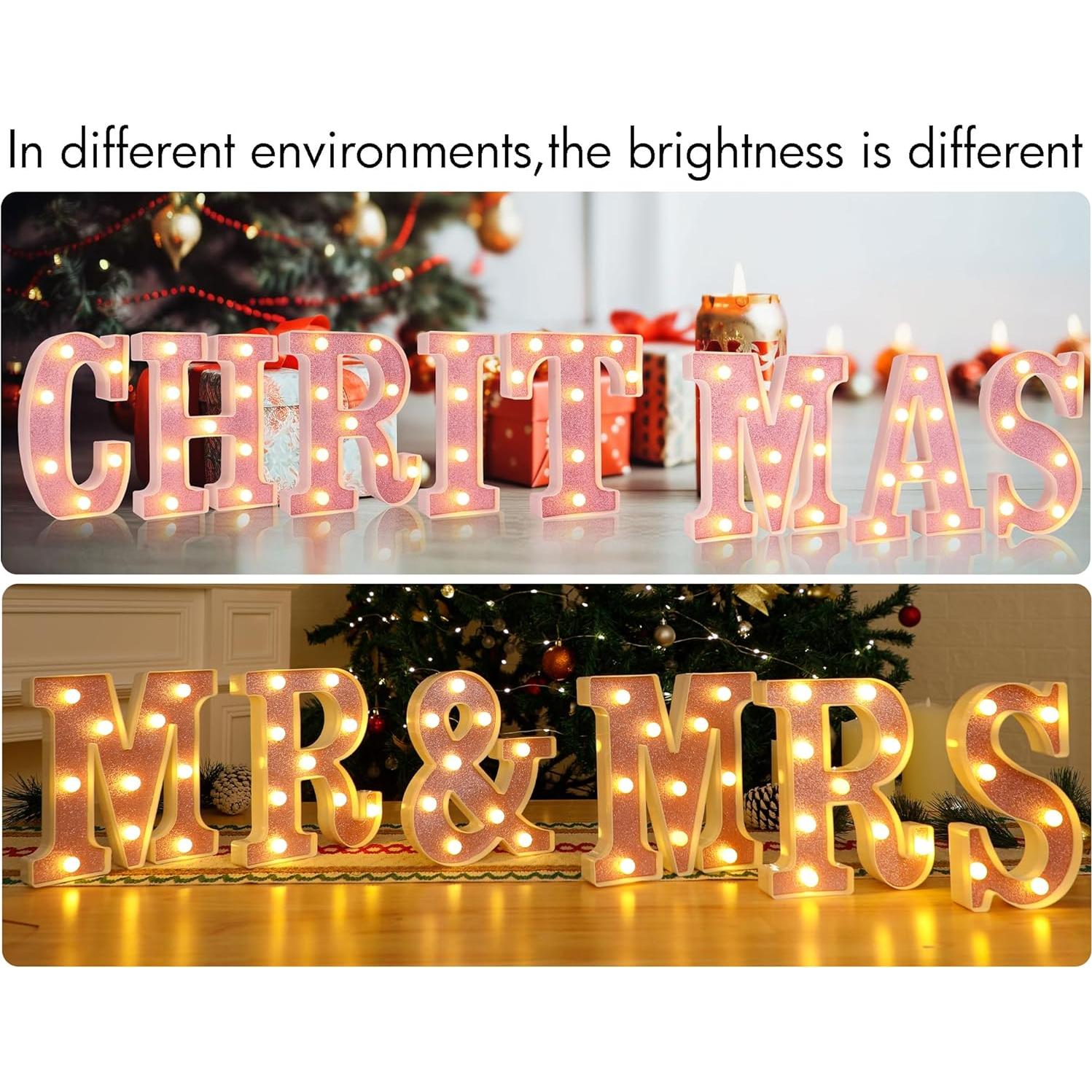 Letras Iluminadas LED DyingSwan Letra G 21.8 cm Rosa