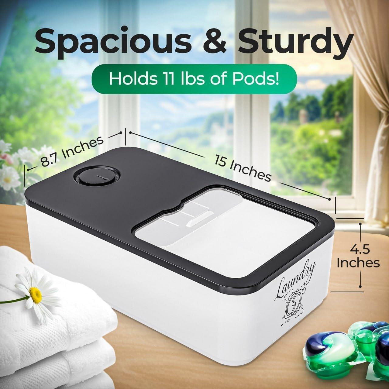 Contenedor de Cápsulas de Lavandería Skywin 5 kg Tapa Deslizante