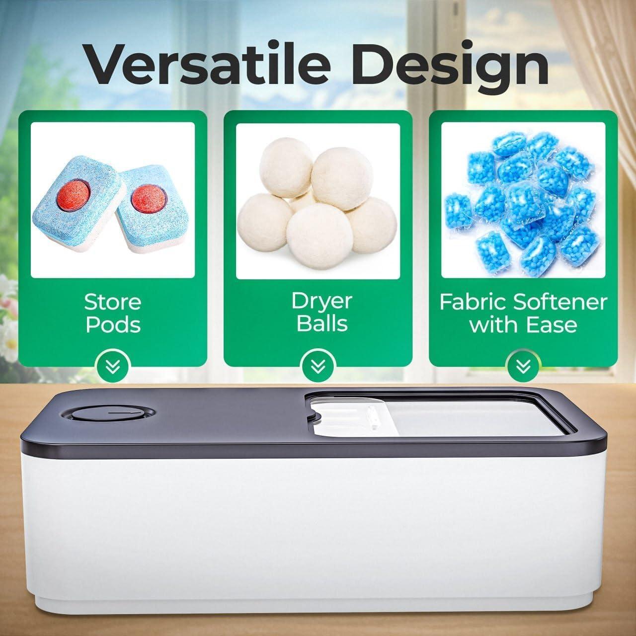 Contenedor de Cápsulas de Lavandería Skywin 5 kg Tapa Deslizante