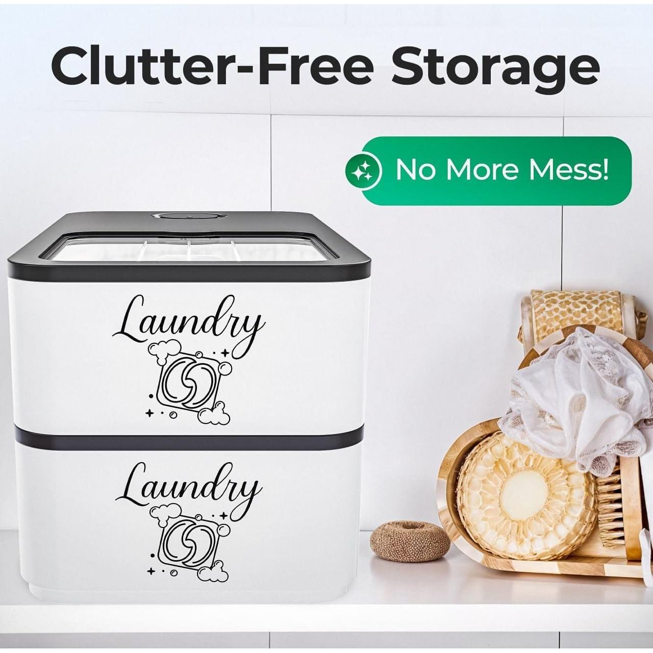 Contenedor de Cápsulas de Lavandería Skywin 5 kg Tapa Deslizante