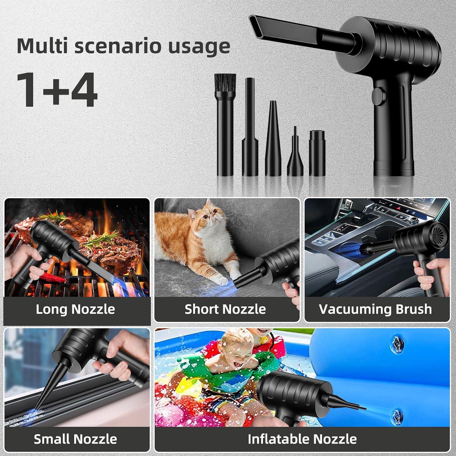 Soplador de Aire Comprimido Omicarry 3 Velocidades 51000RPM