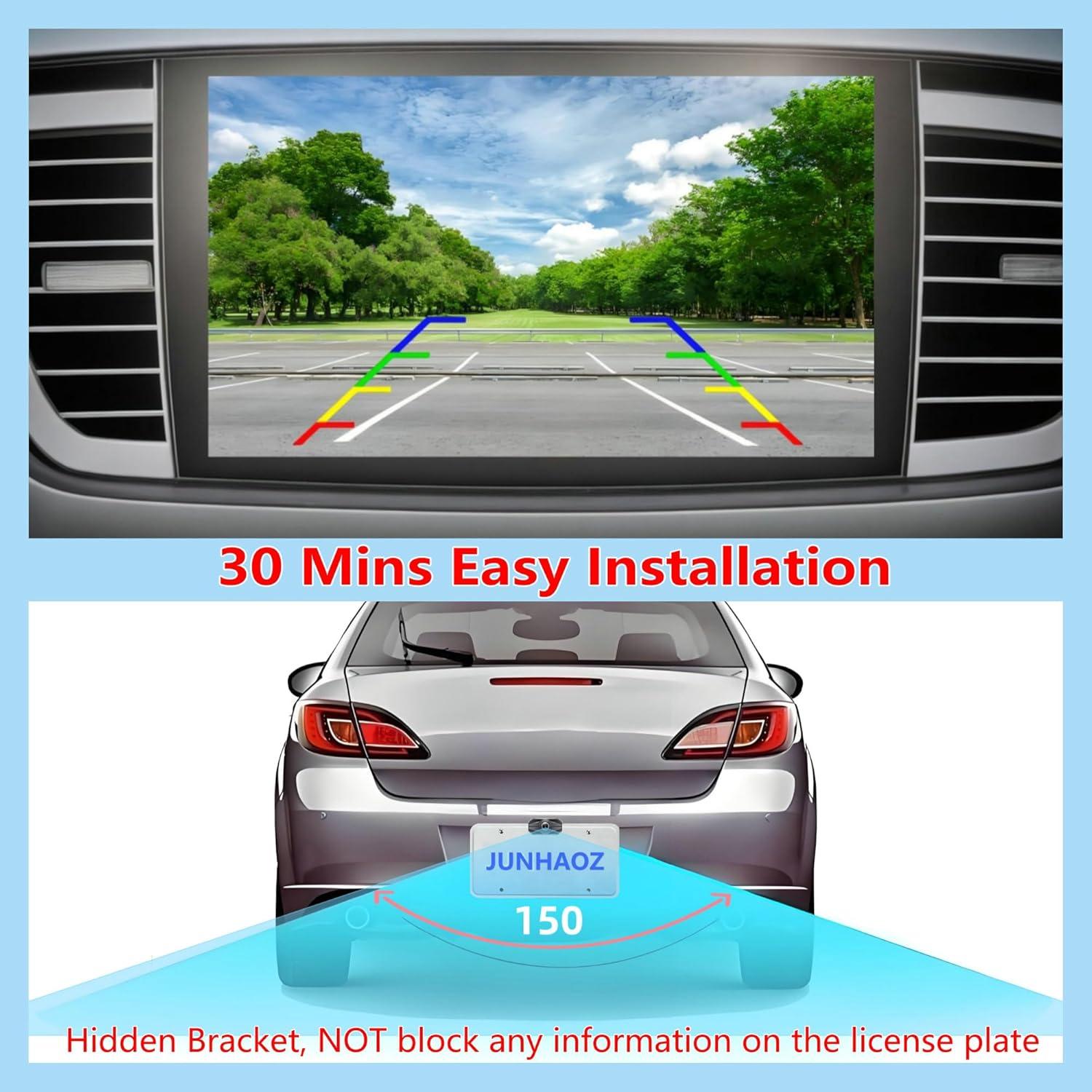 Cámara de Respaldo YIMU CA1001 con Monitor 4.3" HD