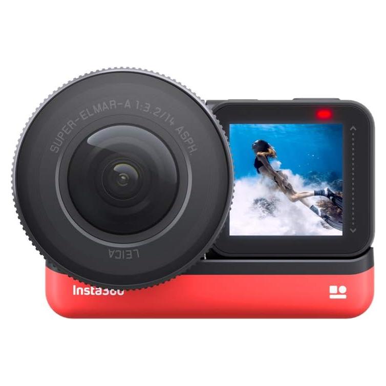 Cámara de Acción Insta360 ONE R 5.3K 30fps 1" Rojo