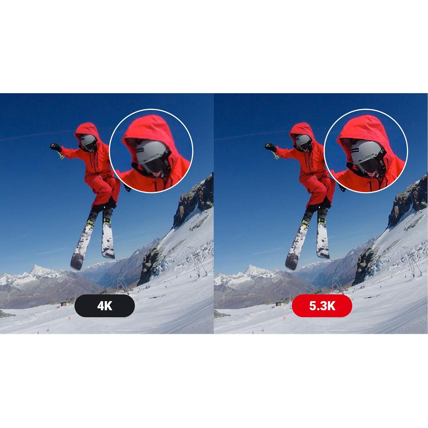 Cámara de Acción Insta360 ONE R 5.3K 30fps 1" Rojo