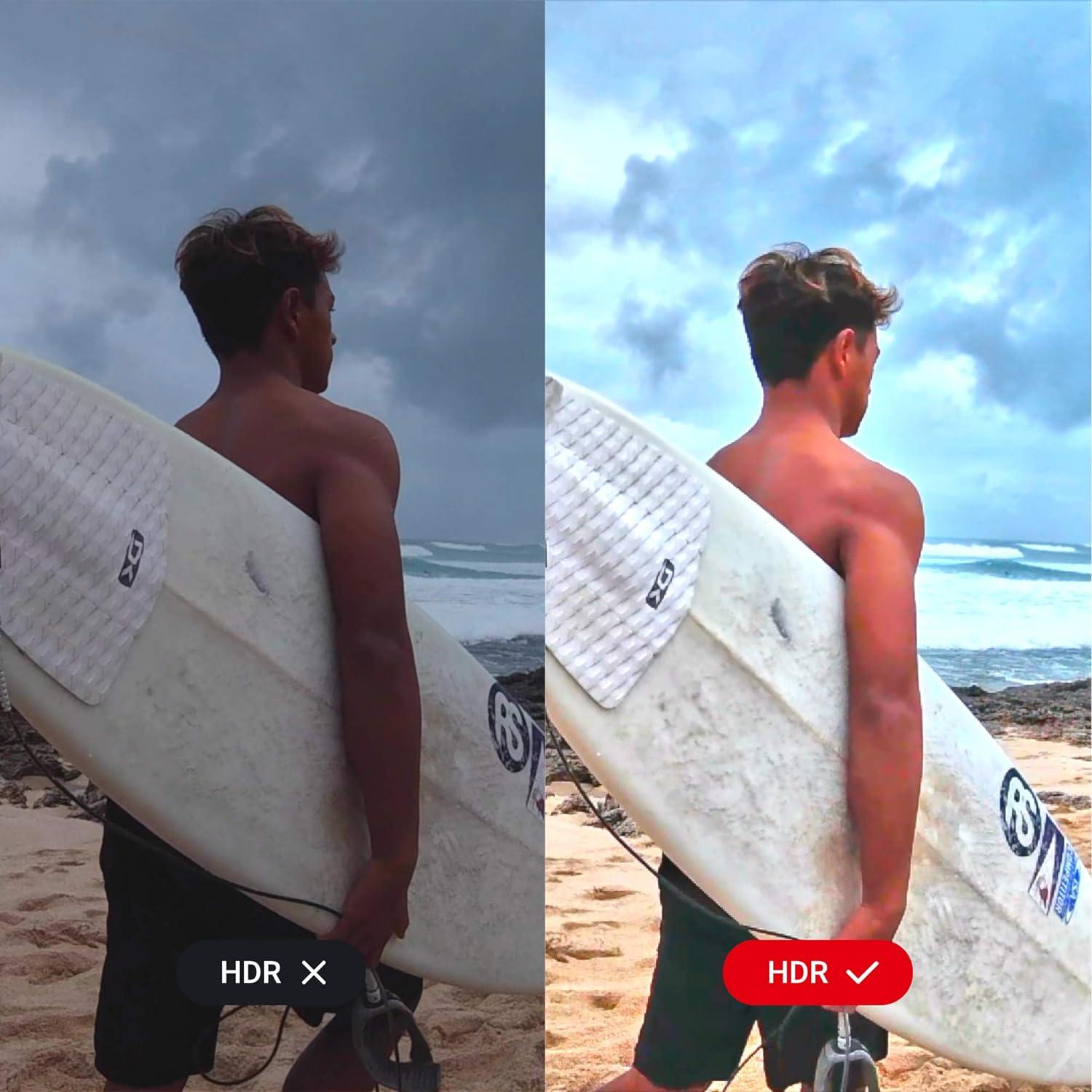 Cámara de Acción Insta360 ONE R 5.3K 30fps 1" Rojo