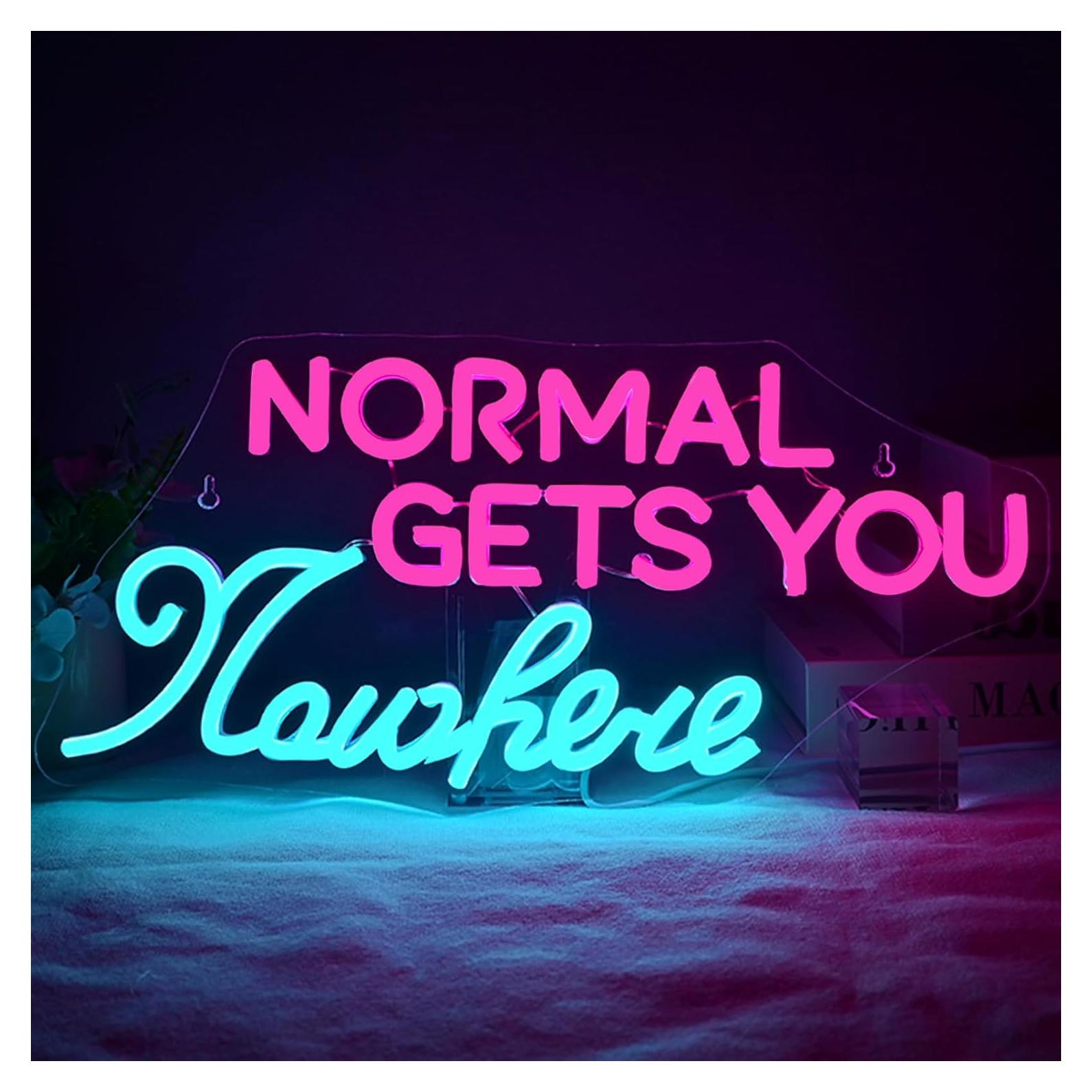 Luz de Neón LED Wanxing 42x20cm Regulable USB Decorativa