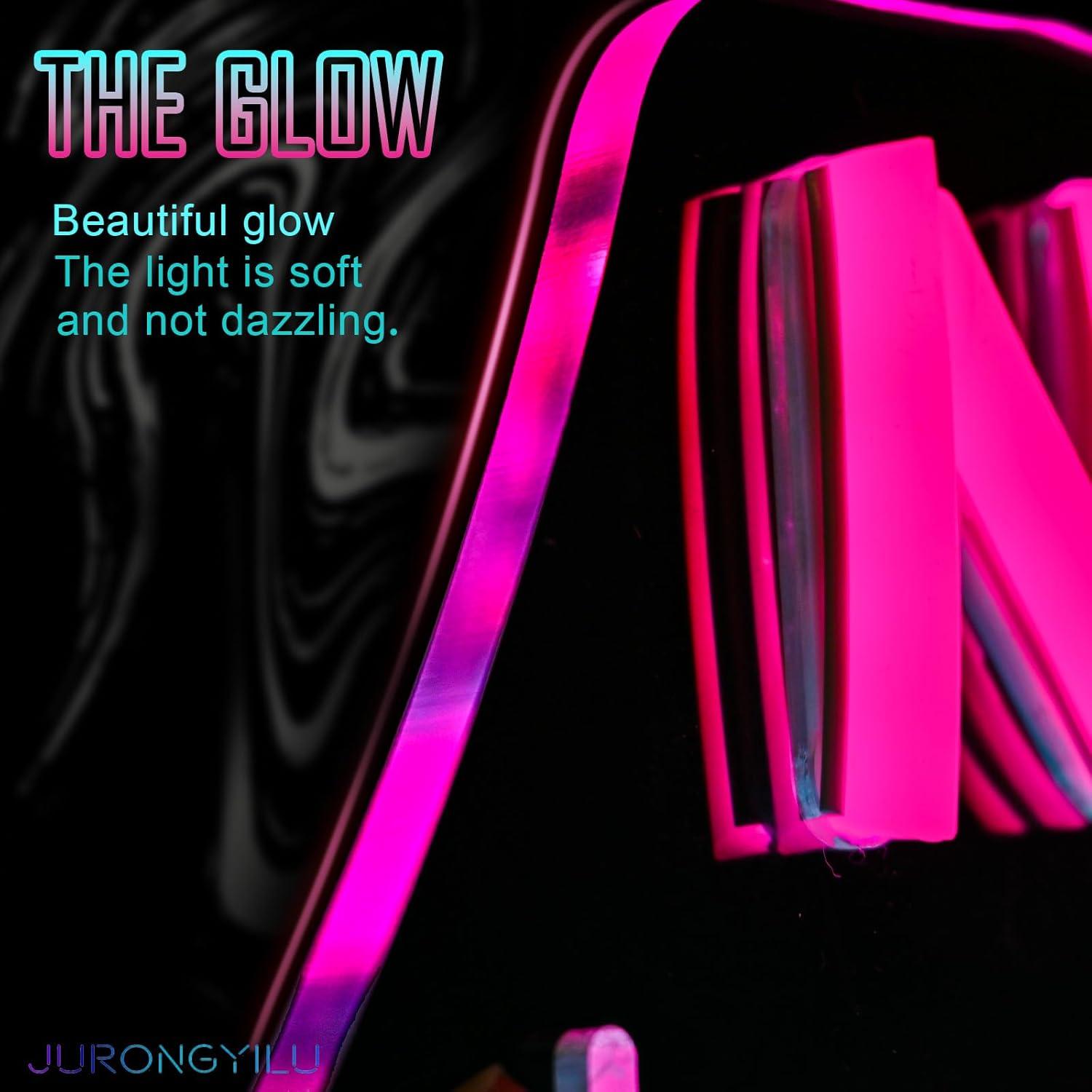 Luz de Neón LED Wanxing 42x20cm Regulable USB Decorativa