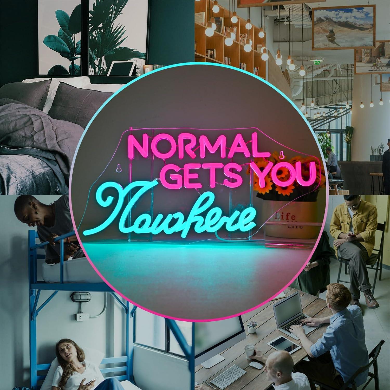 Luz de Neón LED Wanxing 42x20cm Regulable USB Decorativa