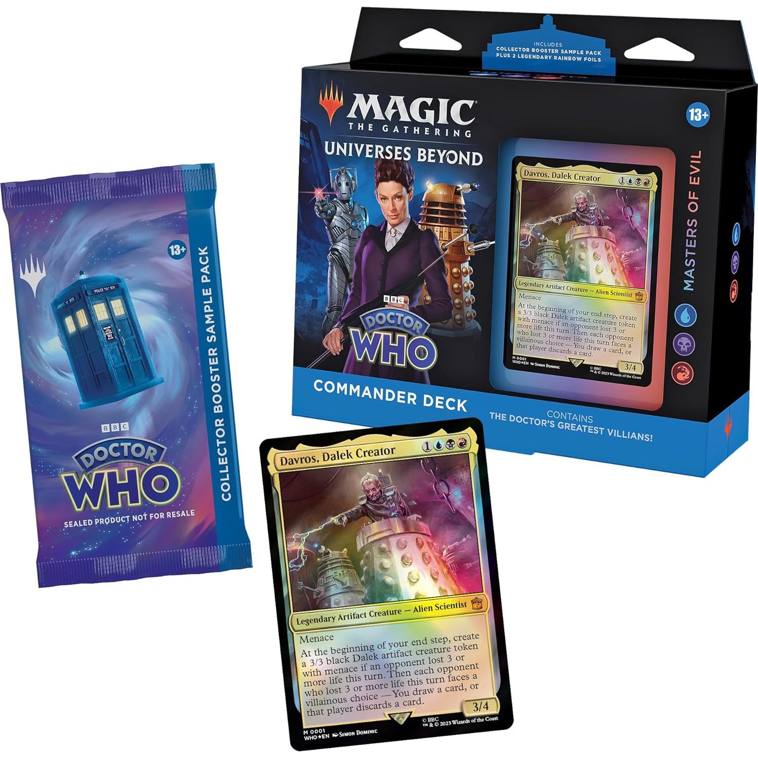 Baraja Commander Magic: The Gathering Doctor Who 100 cartas