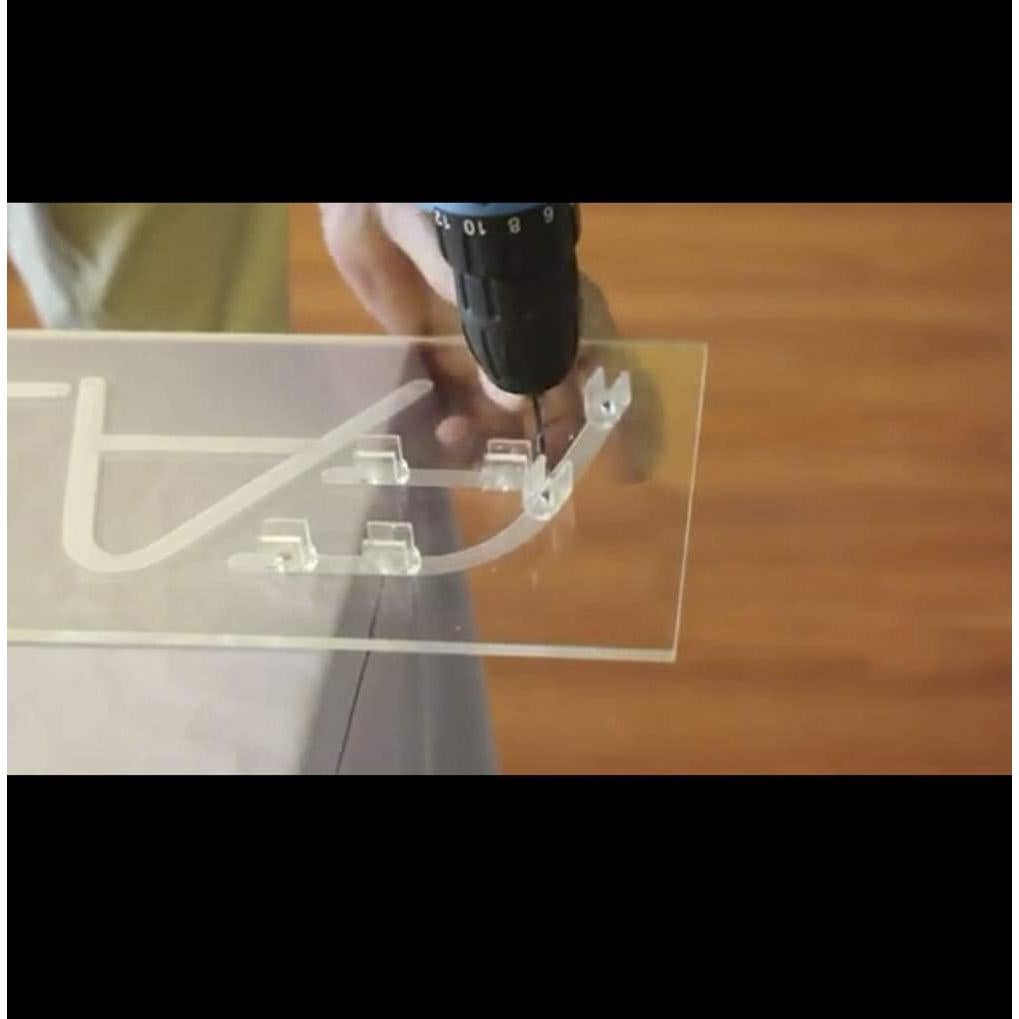 Clips de Montaje LED 99 Iluminación 200 Piezas 6mm 8mm