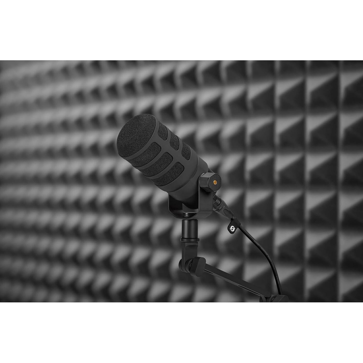 Micrófono Dinámico Cardioide Rode PodMic con Filtro Pop WS14