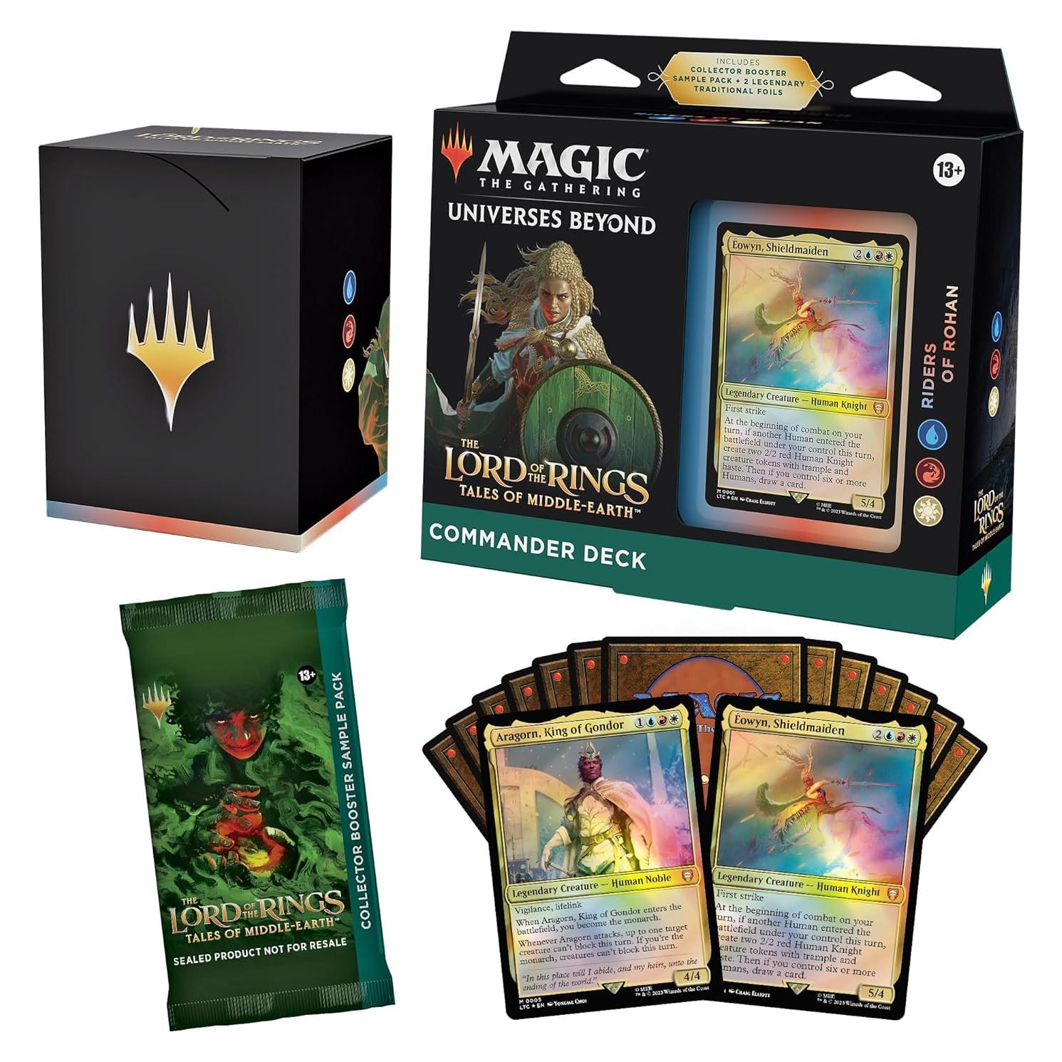 Mazo de Comandante Magic The Gathering El Señor de los Anillos