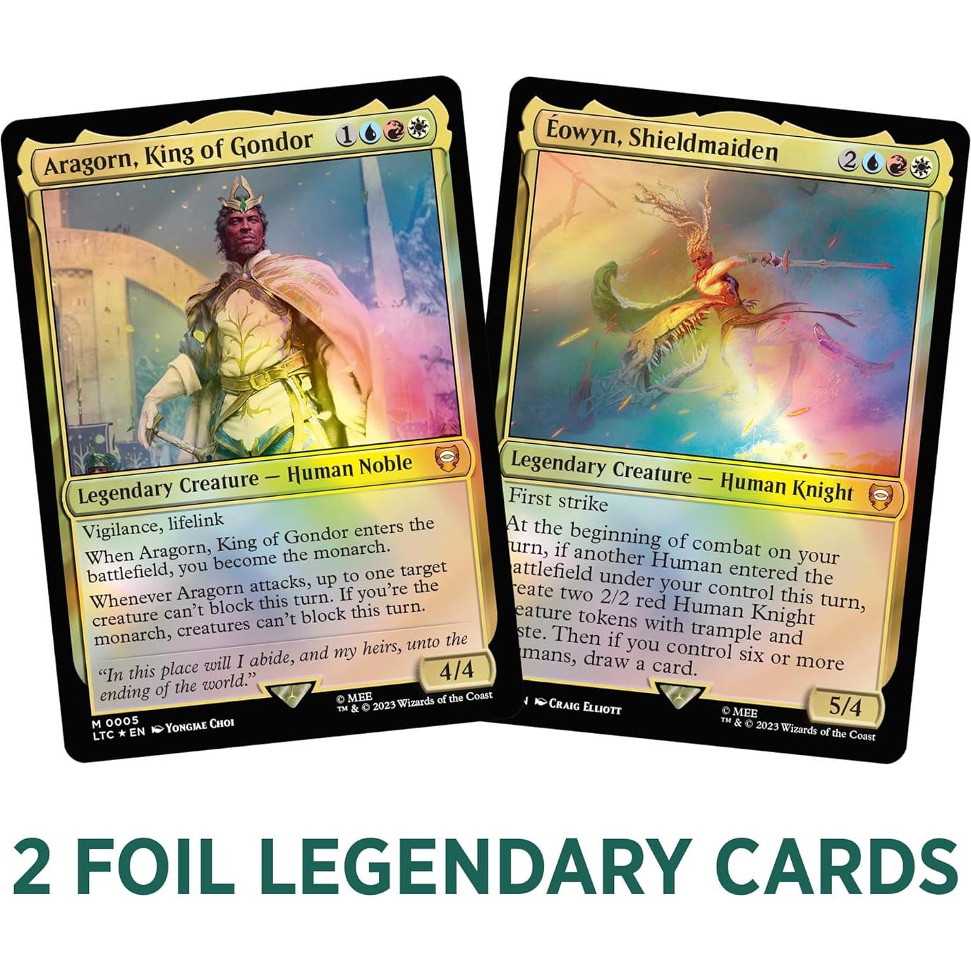 Mazo de Comandante Magic The Gathering El Señor de los Anillos