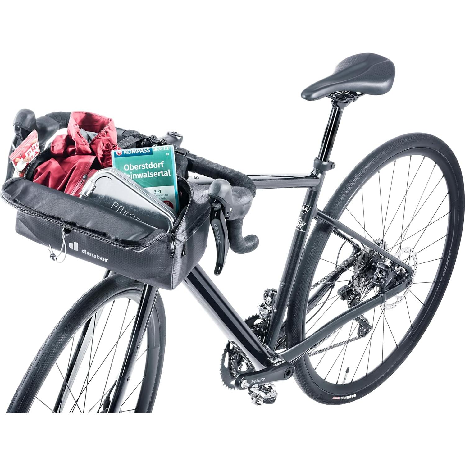Bolsa de Manillar Deuter Mondego HB 8L Negra para Ciclismo