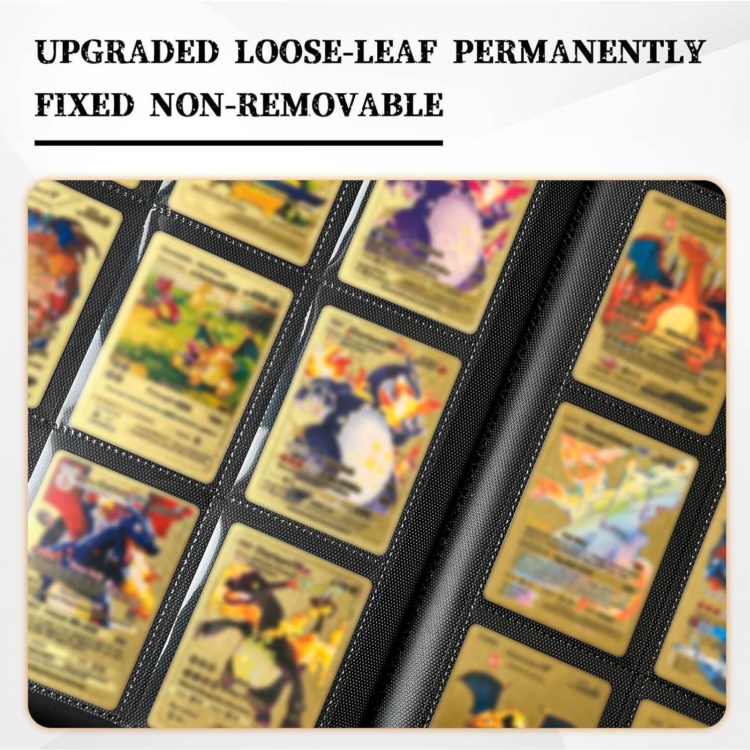 Carpeta de Cartas Stoytto Dragón 3D 40 Páginas 360 Ranuras