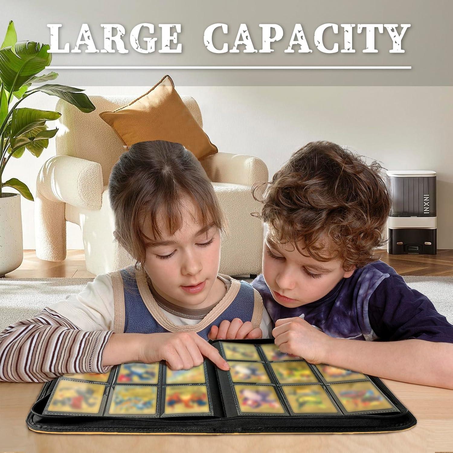 Carpeta de Cartas Stoytto Dragón 3D 40 Páginas 360 Ranuras