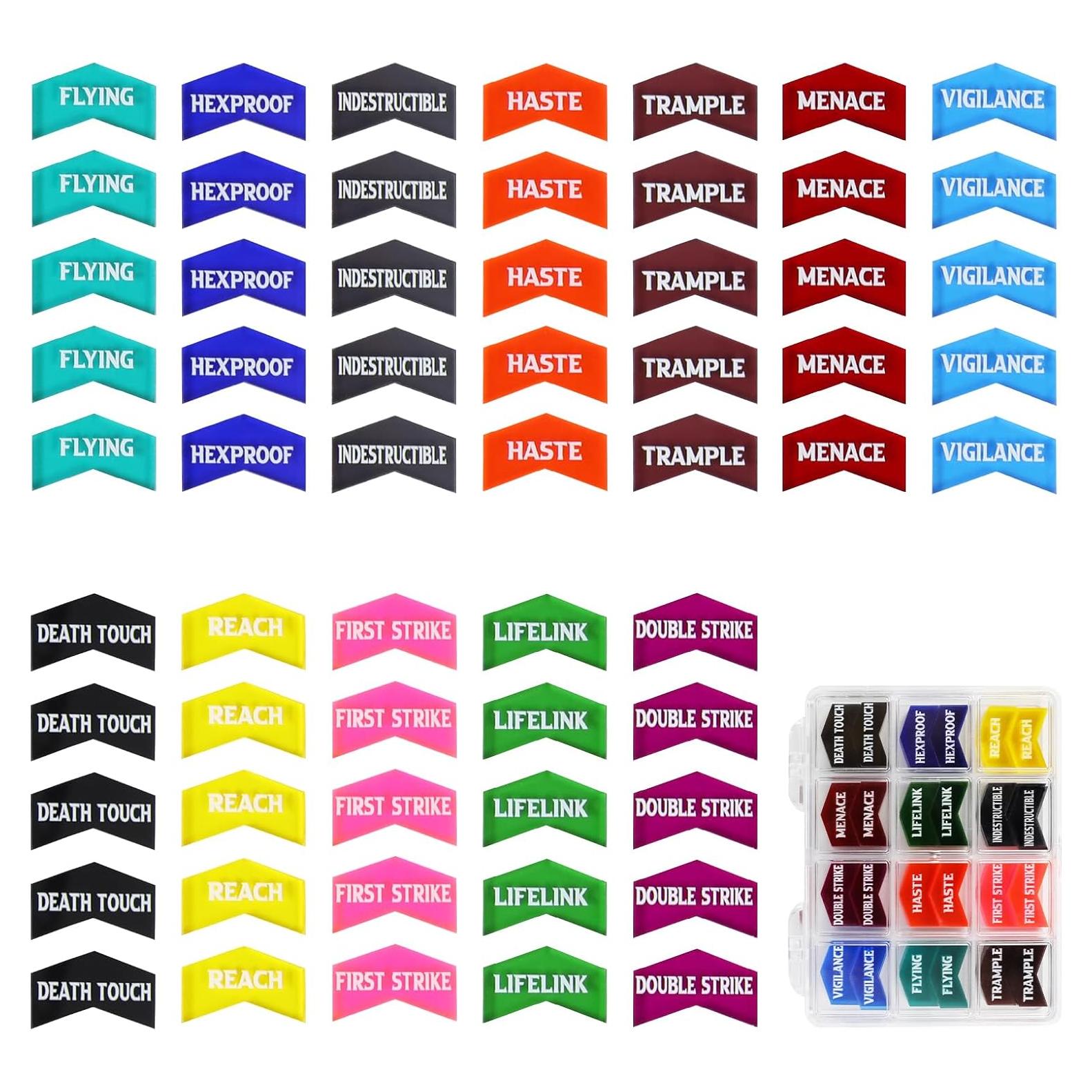 Contadores de Palabras Clave MTG SIXPOINTS 60 Piezas