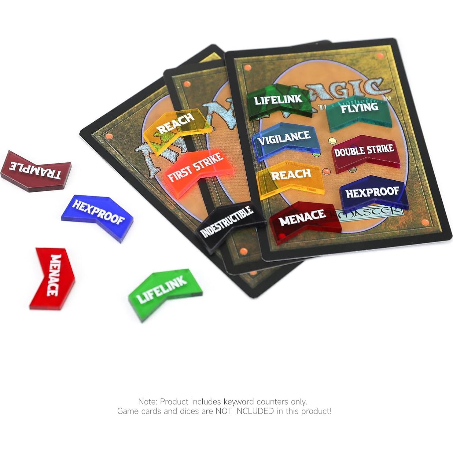Contadores de Palabras Clave MTG SIXPOINTS 60 Piezas