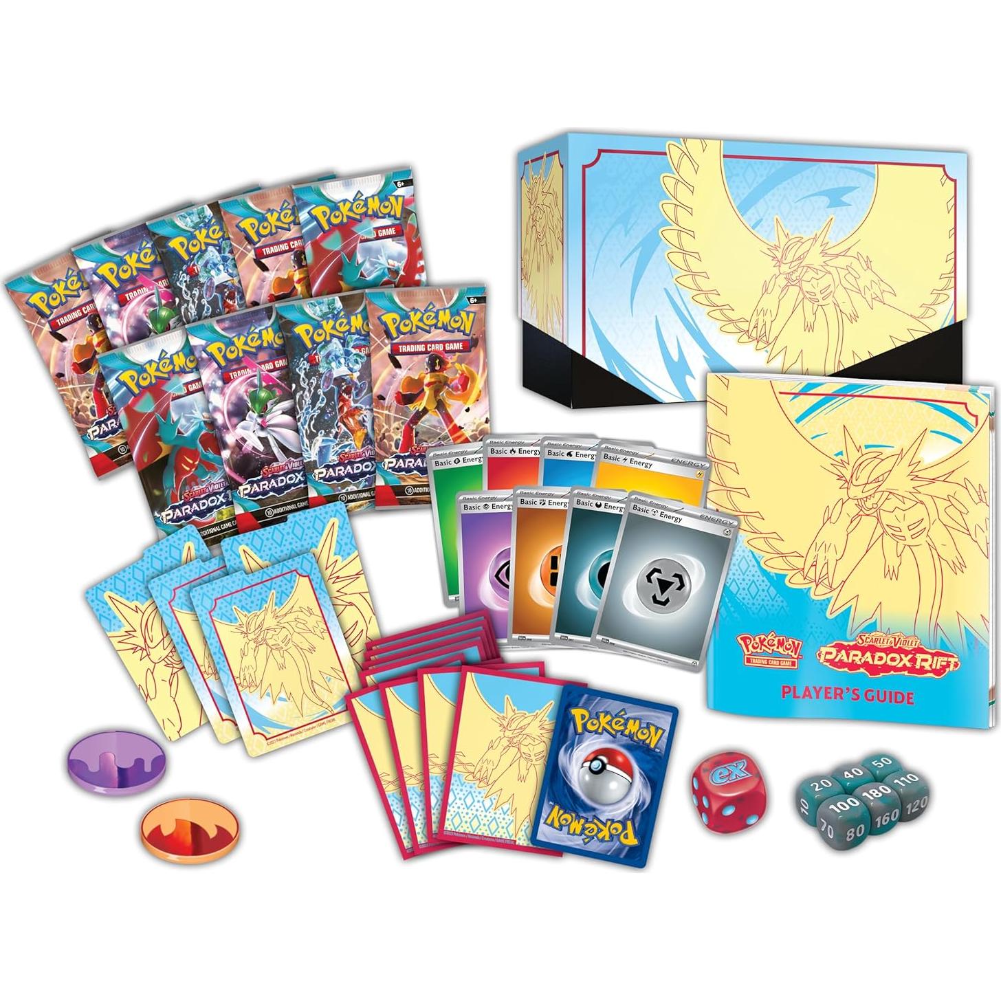 Caja de Entrenador Élite Pokémon TCG Escarlata y Púrpura 2023