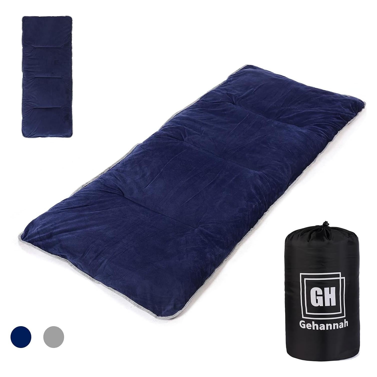 Almohadilla de Camping Gehannah 190x74cm Plegable Azul