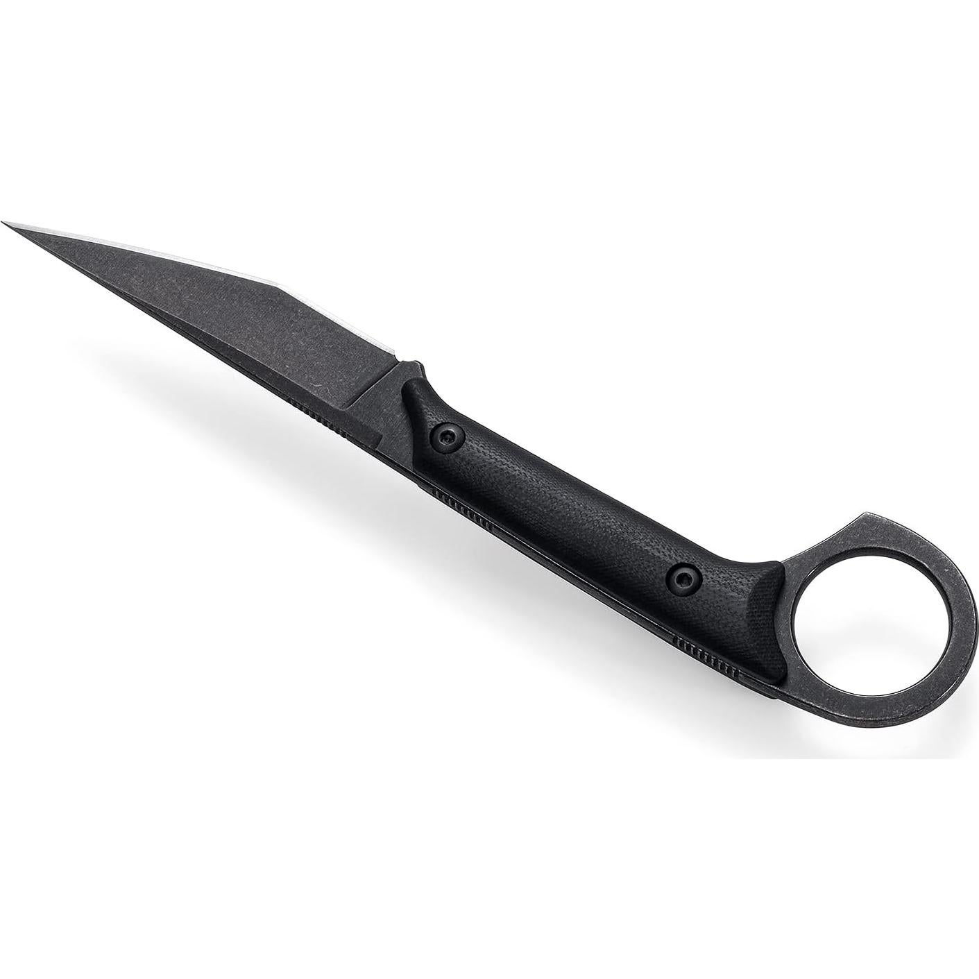 Cuchillo EDC Táctico OOULORE con Hoja D2 y Mango G10 Negro