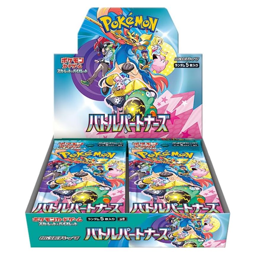 Pokemon Card Game Scarlet & Violet Expansion Pack Battle Partners Booster Box - 30 Packs (Japanese)
