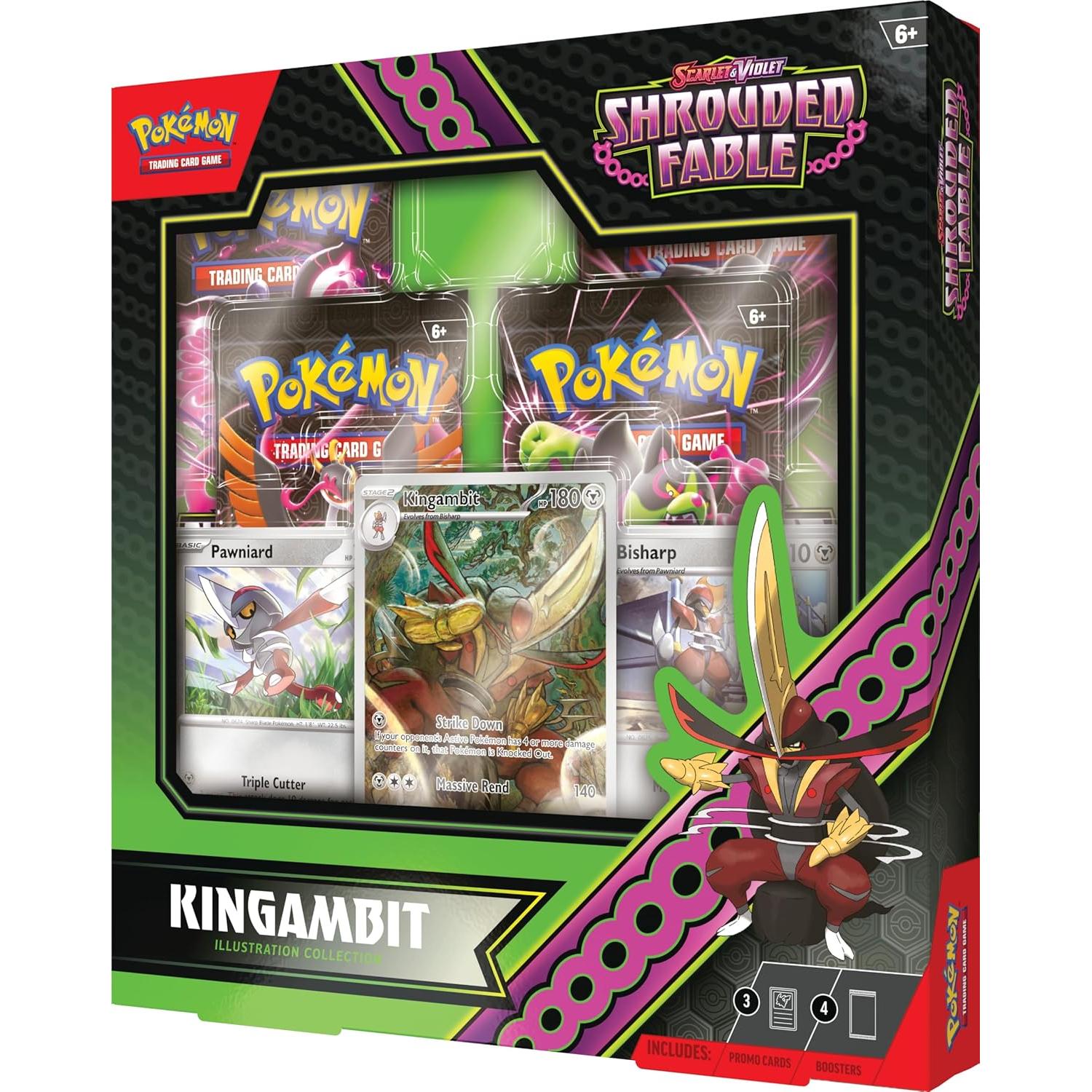 Pokemon TCG: Scarlet and Violet Shrouded Fable: KINGAMBIT Illustration Collection
