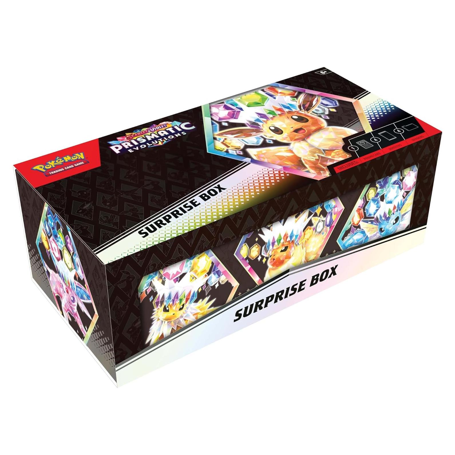 Caja Sorpresa Pokémon TCG Escarlata y Púrpura 2025
