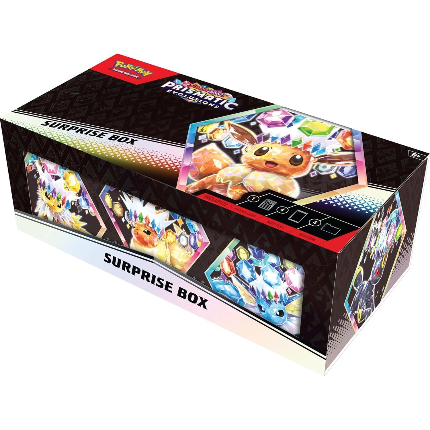 Caja Sorpresa Pokémon TCG Escarlata y Púrpura 2025