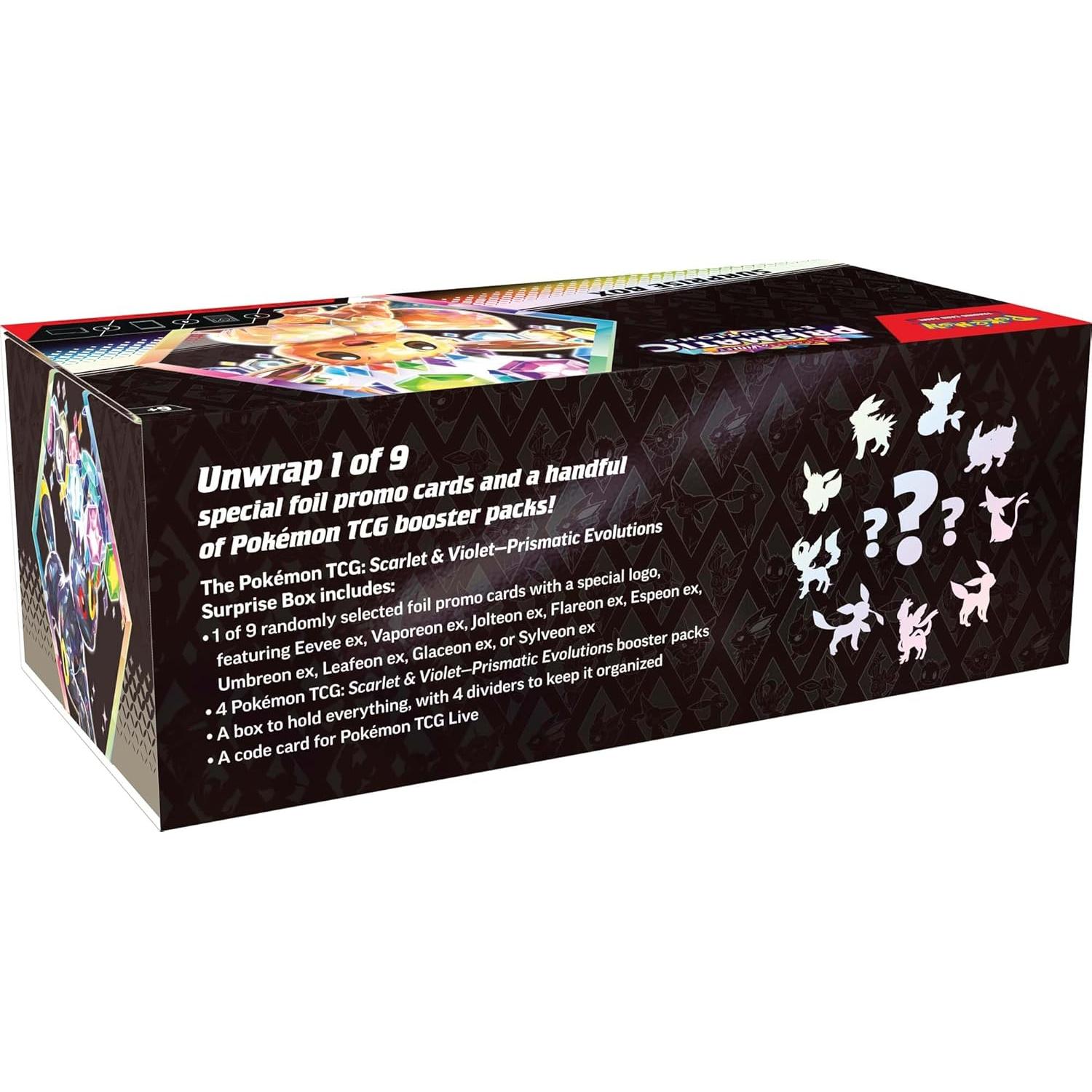 Caja Sorpresa Pokémon TCG Escarlata y Púrpura 2025