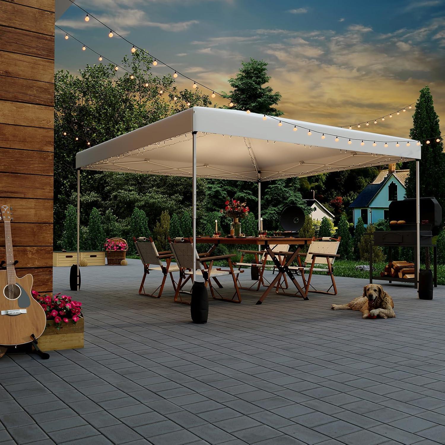 Carpa Plegable EROMMY 3.66x3.66m Impermeable con Accesorios